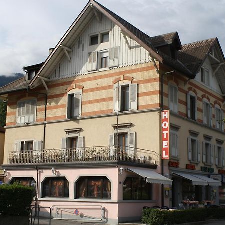 Hotel De La Gare Monthey Luaran gambar